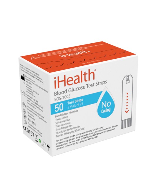STRISCE GLICEMIA iHEALTH per 23510