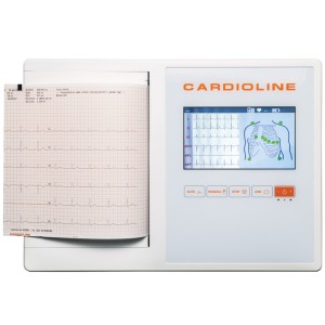 ECG CARDIOLINE 200L GLASGOW - schermo a colori touch da 7