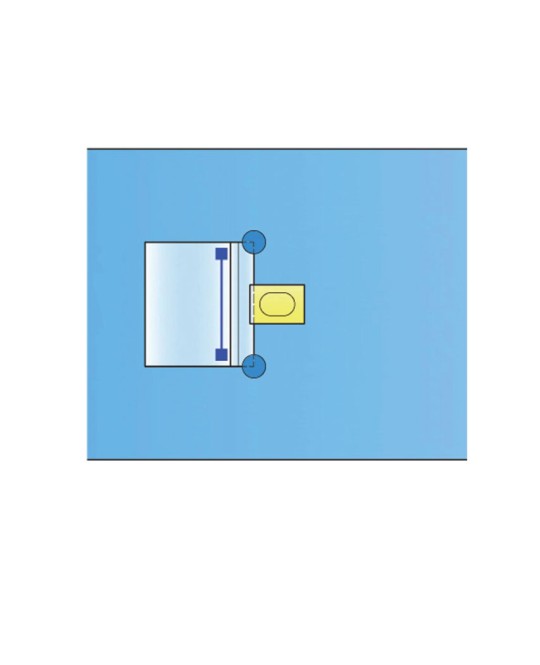 TELO CHIRURGICO OFTALMICO TNT 80x100 cm - sterile