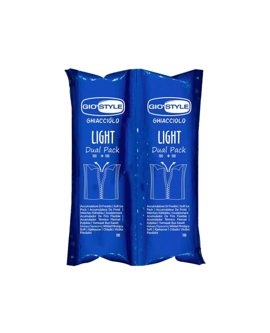 PANETTO DI GHIACCIO FLESSIBILE DOPPIO 100+100 g