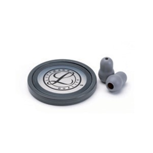 KIT LITTMANN 40018: membrana+anello+olive per Master Cardiology-grigio