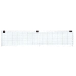 Carta termica ECG 50x30 mmxm - rotolo griglia blu