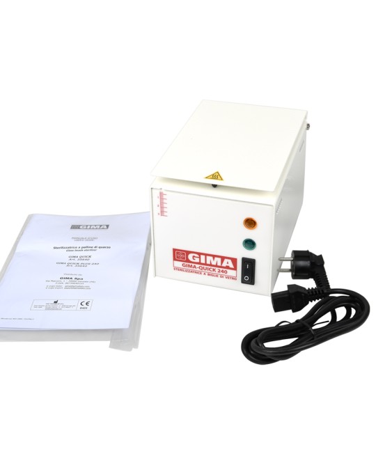 STERILIZZATRICE A BIGLIE DI VETRO GIMA QUICK