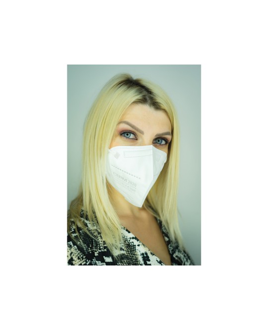 MASCHERINA FFP2 NR COMFYMASK - large - bianca