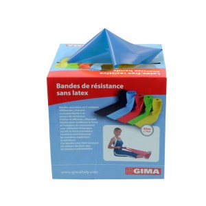 BANDA LATEX-FREE 45 m x 14 cm x 0,35 mm - blu