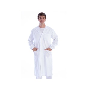 CAMICE BIANCO CON AUTOMATICI - cotone/poliestere - unisex - taglia XXXL