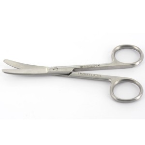 FORBICI CURVE - punte smusse - 20 cm