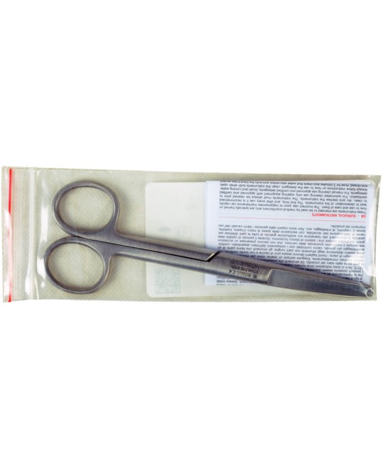 FORBICE CURVA punte alterne - 14,5 cm
