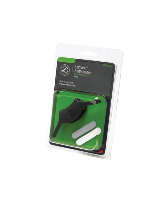 TARGHETTA LITTMANN - nera - 40007