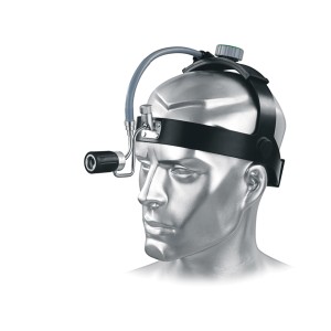 NUOVA LAMPADA FRONTALE A FIBRE OTTICHE WIDA CON CAVO