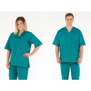 CASACCA COTONE - verde - XS