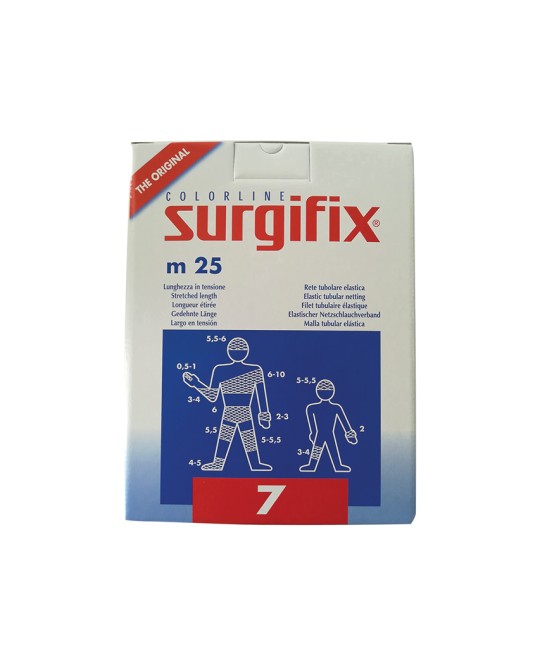 RETE TUBOLARE ELASTICA - calibro 7 per bacino