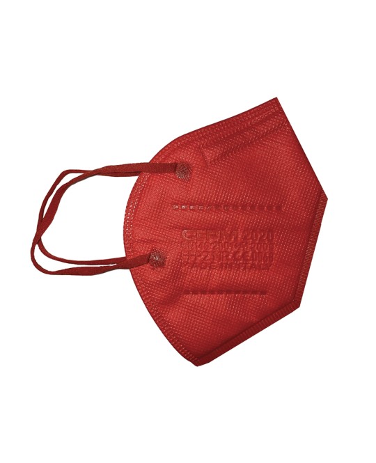 MASCHERINA FFP2 NR COMFYMASK - large - rossa