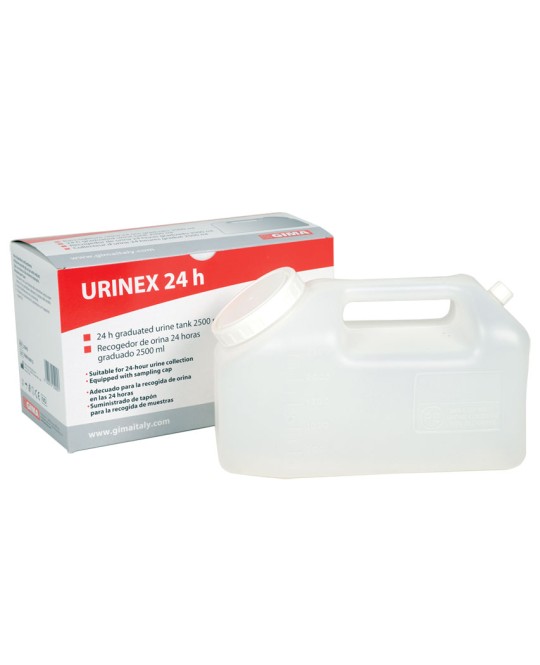 TANICA URINE 24 ORE 2500 ml - scatola singola