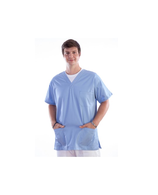 CASACCA - cotone/poliestere - unisex - taglia M azzurra