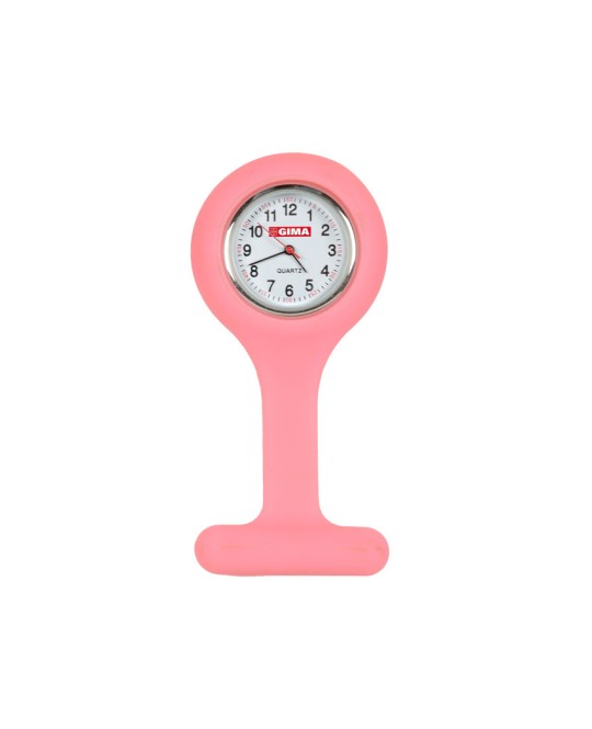 OROLOGIO PER INFERMIERI - rotondo - rosa