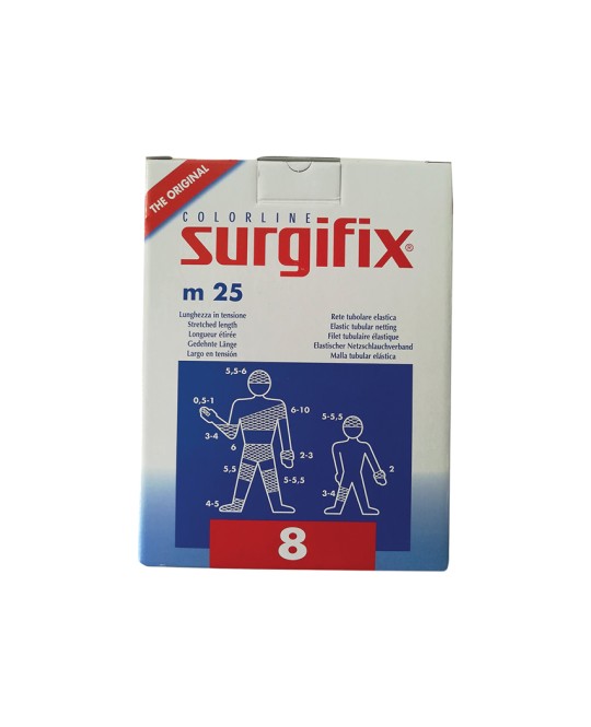 RETE TUBOLARE ELASTICA - calibro 8 per spalle, corpo e schiena