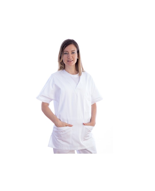 CASACCA - cotone/poliestere - unisex - taglia XS bianca