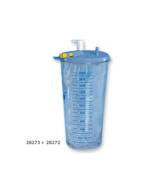 SACCA MONOUSO 2 LITRI CON COPERCHIO