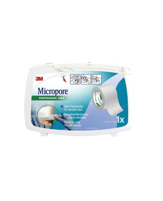 MICROPORE 3M - h 25 mm x 5 m