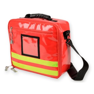 BORSA CUBO PVC - rossa