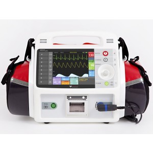 DEFIBRILLATORE RESCUE LIFE 9 con temp. - inglese