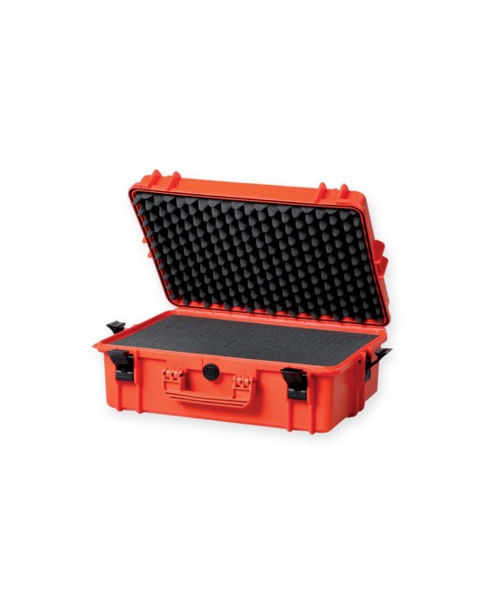 GIMA CASE 430 con inserti spugna - arancione