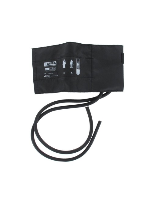 BRACCIALE PEDIATRICO + POLMONE 2 TUBI 35x11 cm -nylon nero