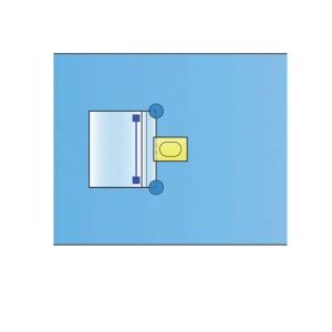 TELO CHIRURGICO OFTALMICO TNT 80x100 cm - sterile