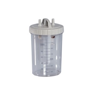 VASO 1 LITRO con coperchio - autoclavabile a 121°C