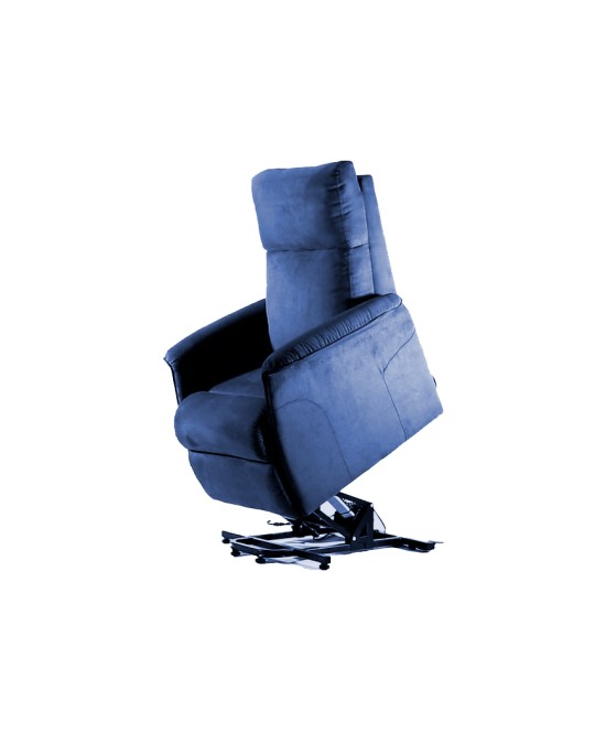 POLTRONA ELEVABILE ARIANNA 2 motori - blu