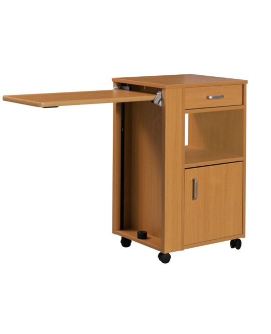COMODINO IN LEGNO con vassoio estraibile per codici 27672/3