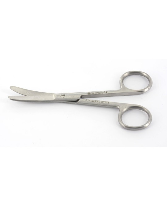 FORBICI CURVE - punte smusse - 18 cm