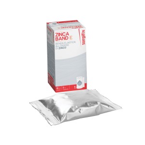 BENDAGGIO ALL'OSSIDO DI ZINCO 10 cm x 5 m