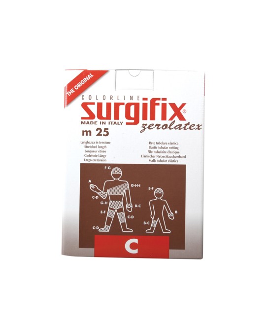 RETE TUBOLARE ELASTICA - calibro C per braccio e spalla - latex free