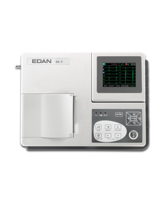 ECG SMART SE-3C - 3 canali con monitor ed interpret.