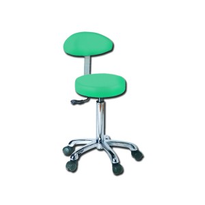 SGABELLO con schienale - verde
