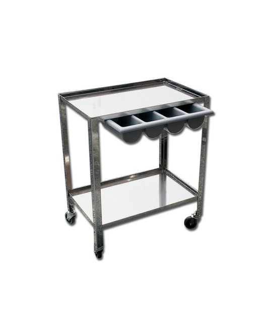 CARRELLO TUTTO INOX