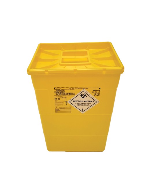 CONTENITORE RIFIUTI 50 litri - tappo singolo