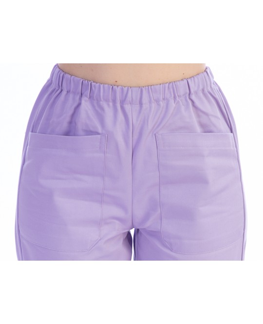 PANTALONI - cotone/poliestere - unisex - taglia M viola