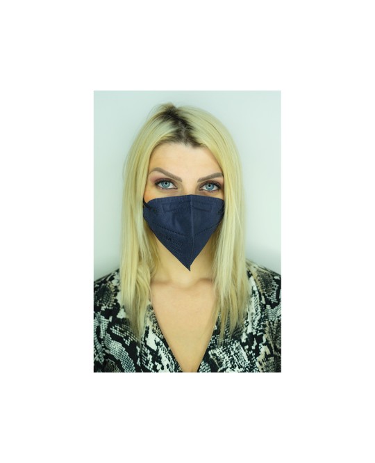 MASCHERINA FFP2 NR COMFYMASK - large - blu scuro