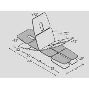 LETTINO SINTHESI MITO-elettrico-con pedale-colore a richiesta