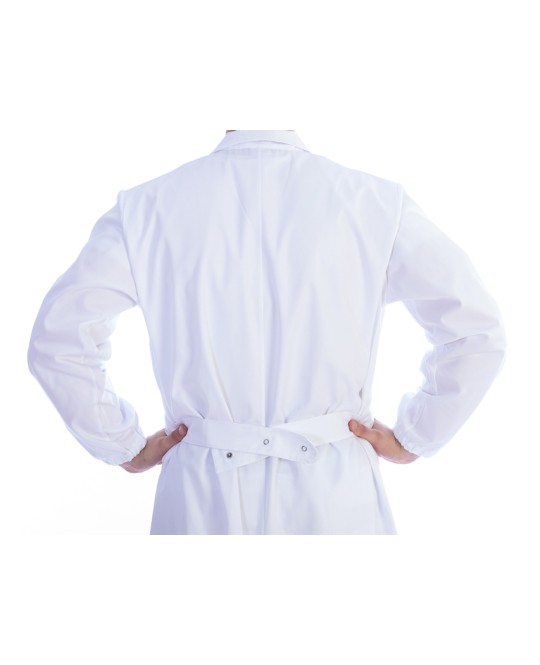 CAMICE BIANCO CON AUTOMATICI - cotone/poliestere - unisex - taglia XS