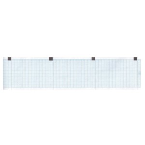 Carta termica ECG 60x15 mmxm - rotolo griglia blu