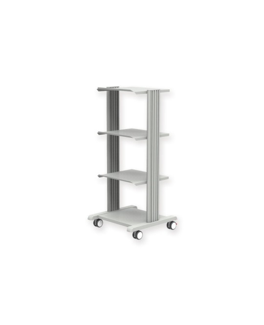 CARRELLO SMART - 3 ripiani 40x36 cm + base