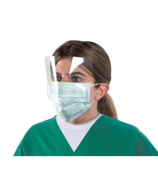 MASKOP con maschera trasparente - con elastici
