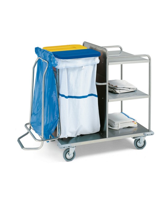 CARRELLO LAVANDERIA - acciaio inox