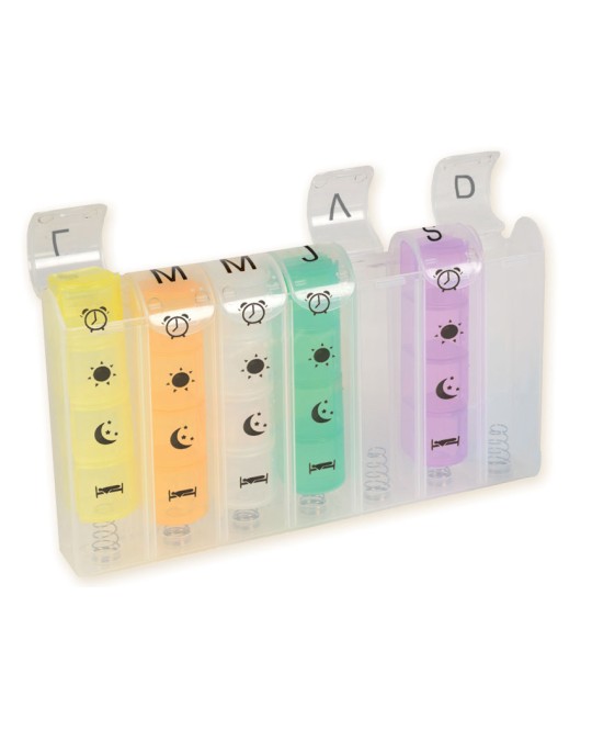 PORTAPILLOLE SETTIMANALE x4 SPRING - francese