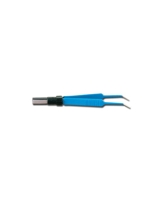 PINZA BIPOLARE CURVA 11,50 cm - punte 0,25 mm