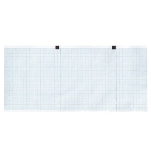 Carta termica ECG 120x18 mmxm - rotolo griglia blu